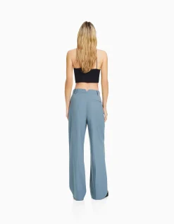 FEMME BERSHKA Pantalons*Pantalon tailoring dad fit