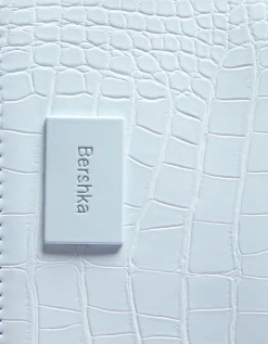 FEMME BERSHKA Tout voir*Porte-cartes plaque gravure imprimé animal