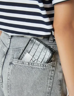 FEMME BERSHKA Tout voir*Porte-cartes texturé