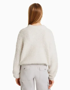 FEMME BERSHKA Pulls*Pull à col rond