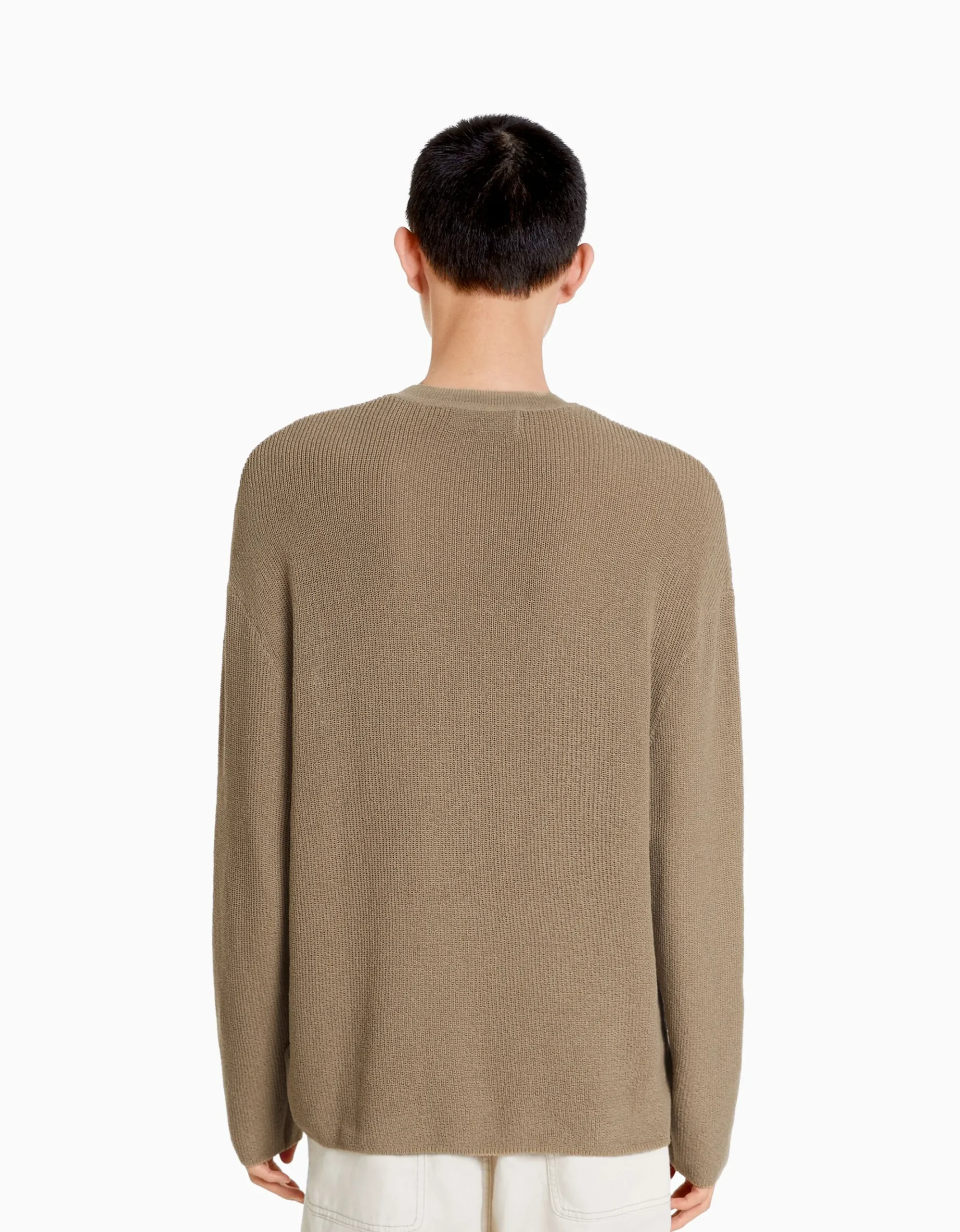 HOMME BERSHKA Vêtements*Pull col rond