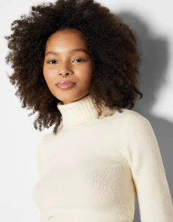 FEMME BERSHKA Maille*Pull col roulé