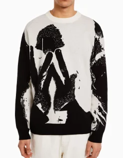 HOMME BERSHKA Vêtements*Pull intarsia