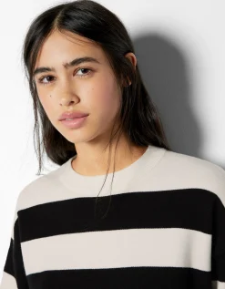 FEMME BERSHKA Maille*Pull maille col rond