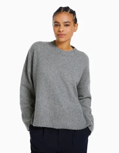 FEMME BERSHKA Maille*Pull oversize