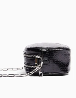 FEMME BERSHKA Best sellers*Sac anse texturé double fermeture Éclair