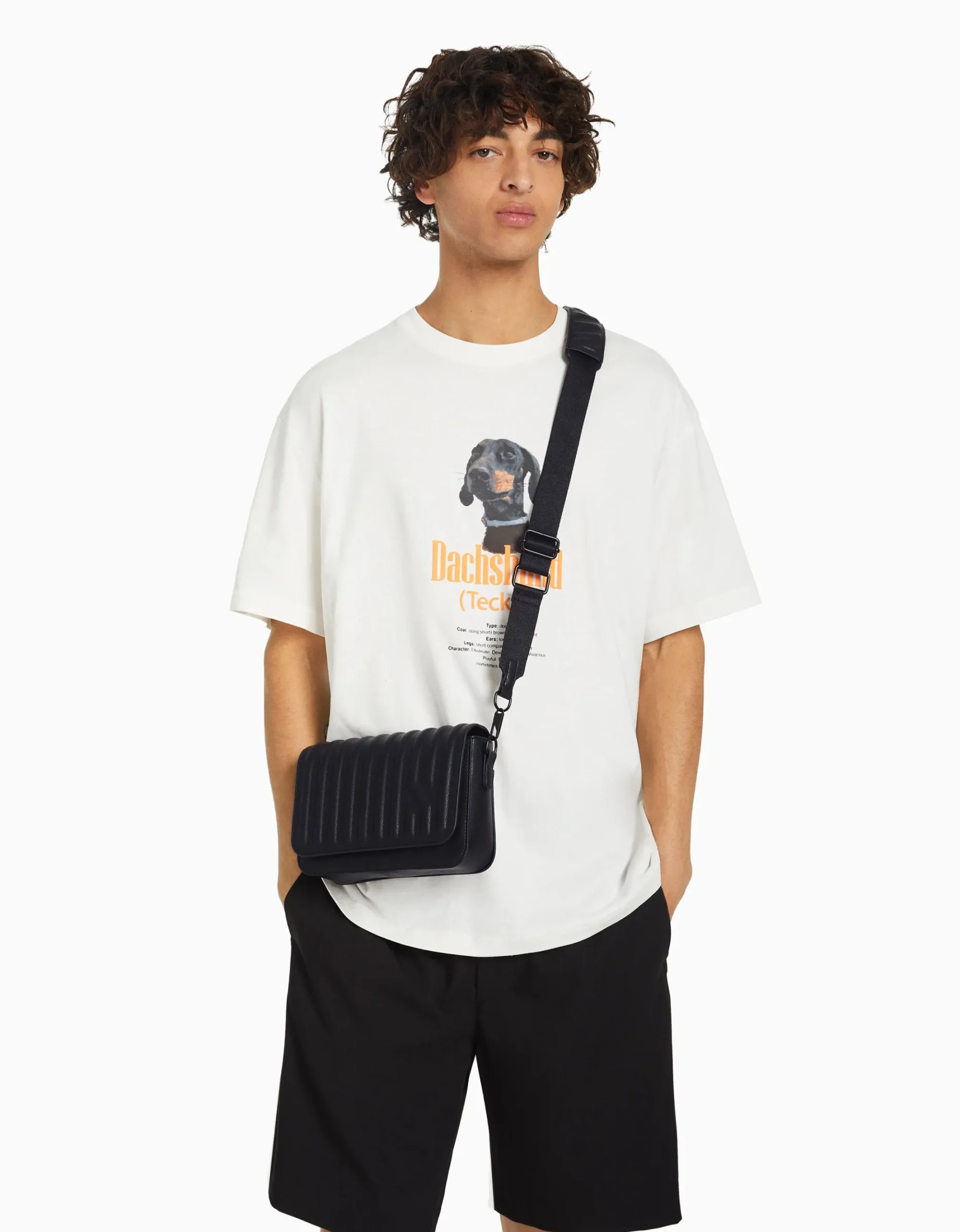 HOMME BERSHKA Tout voir*Sac bandoulière similicuir
