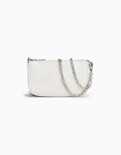 FEMME BERSHKA Tout voir*Sac chaîne imitation croco