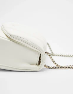 FEMME BERSHKA Similicuir*Sac matelassé vertical anse chaîne