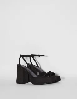 FEMME BERSHKA Party*Sandales talon compensé