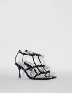 FEMME BERSHKA Party*Sandales talon nœuds