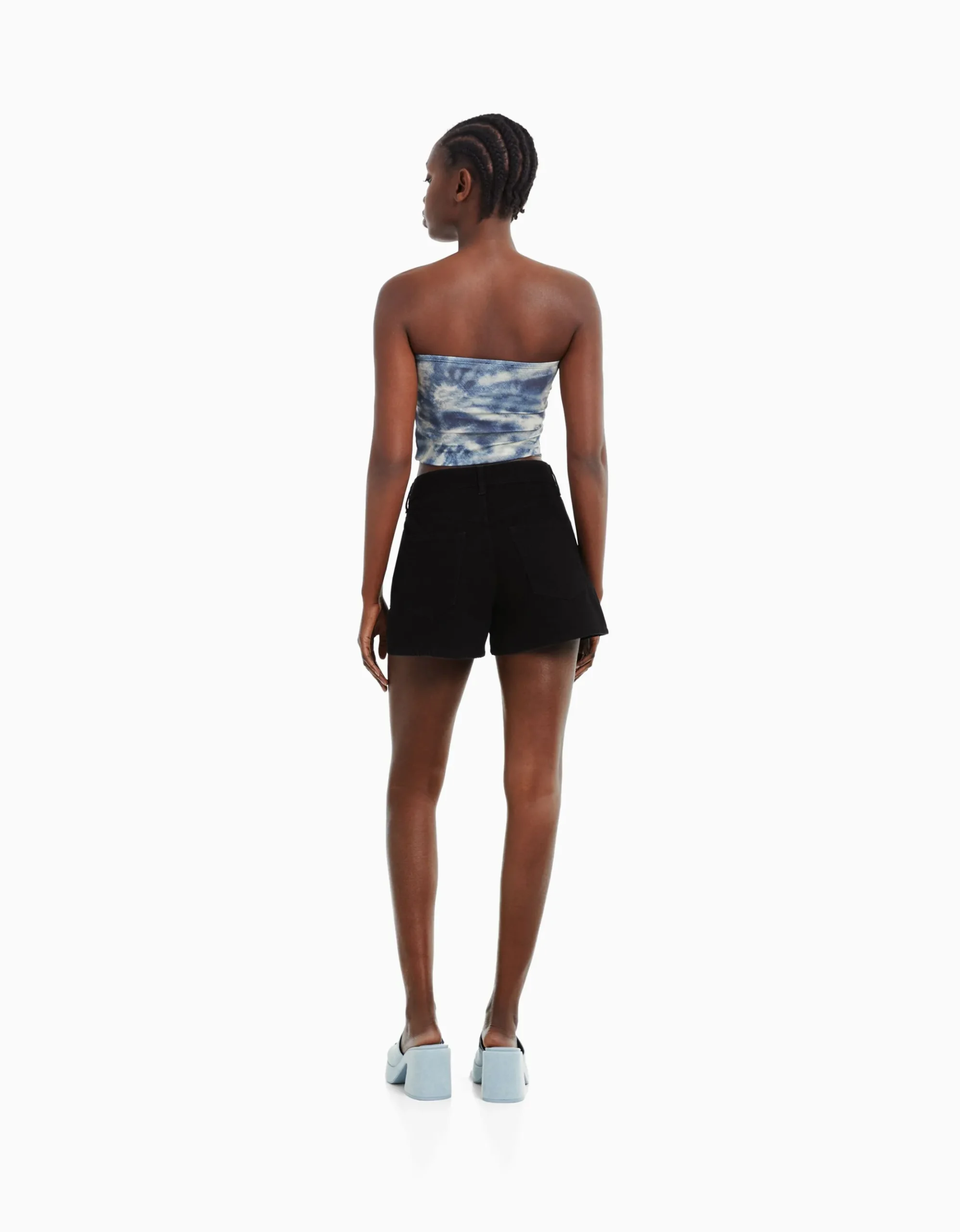 FEMME BERSHKA Shorts et bermudas*Short denim mom