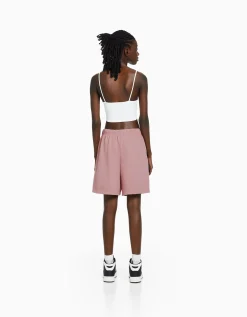 FEMME BERSHKA Shorts et bermudas*Short molleton coton