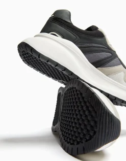 FEMME BERSHKA #bershkastyle*Sneakers semelle épaisse avec mesh homme