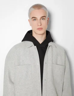 HOMME BERSHKA Blousons et manteaux*Surchemise basique