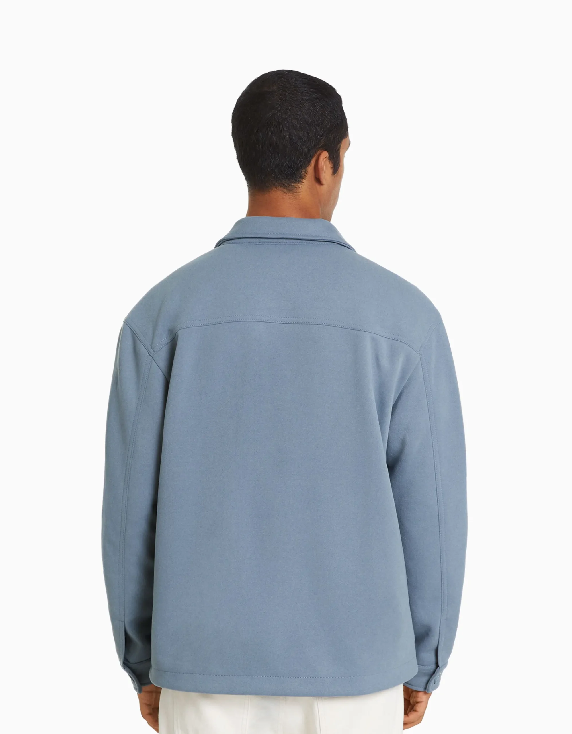 HOMME BERSHKA Vêtements*Surchemise imitation daim