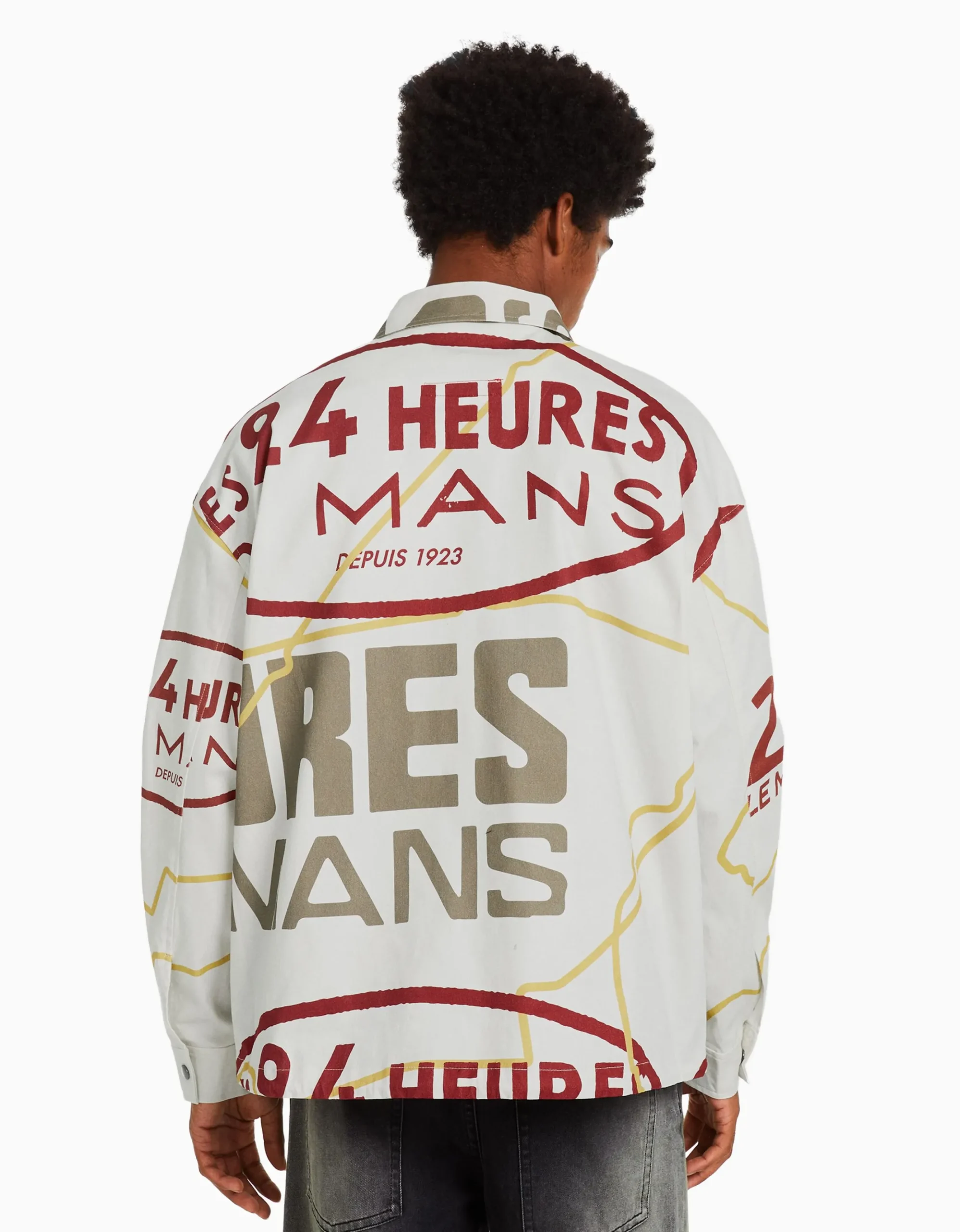 HOMME BERSHKA Blousons et manteaux*Surchemise manches longues 24h LE MANS