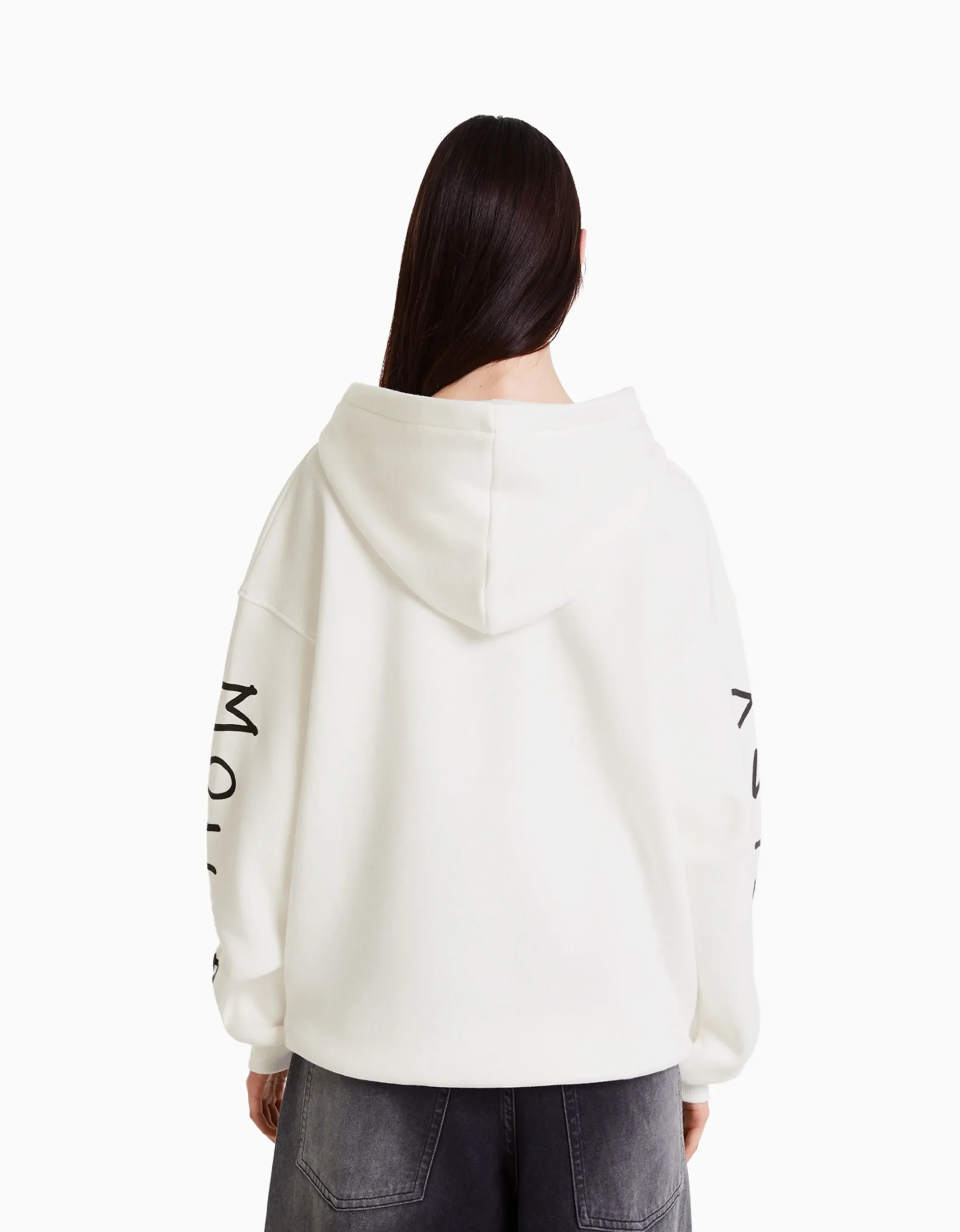 FEMME BERSHKA Cartoons*Sweat à capuche Mickey