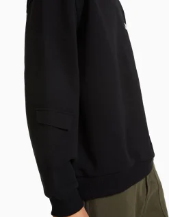 HOMME BERSHKA Sweats*Sweat ample imprimé