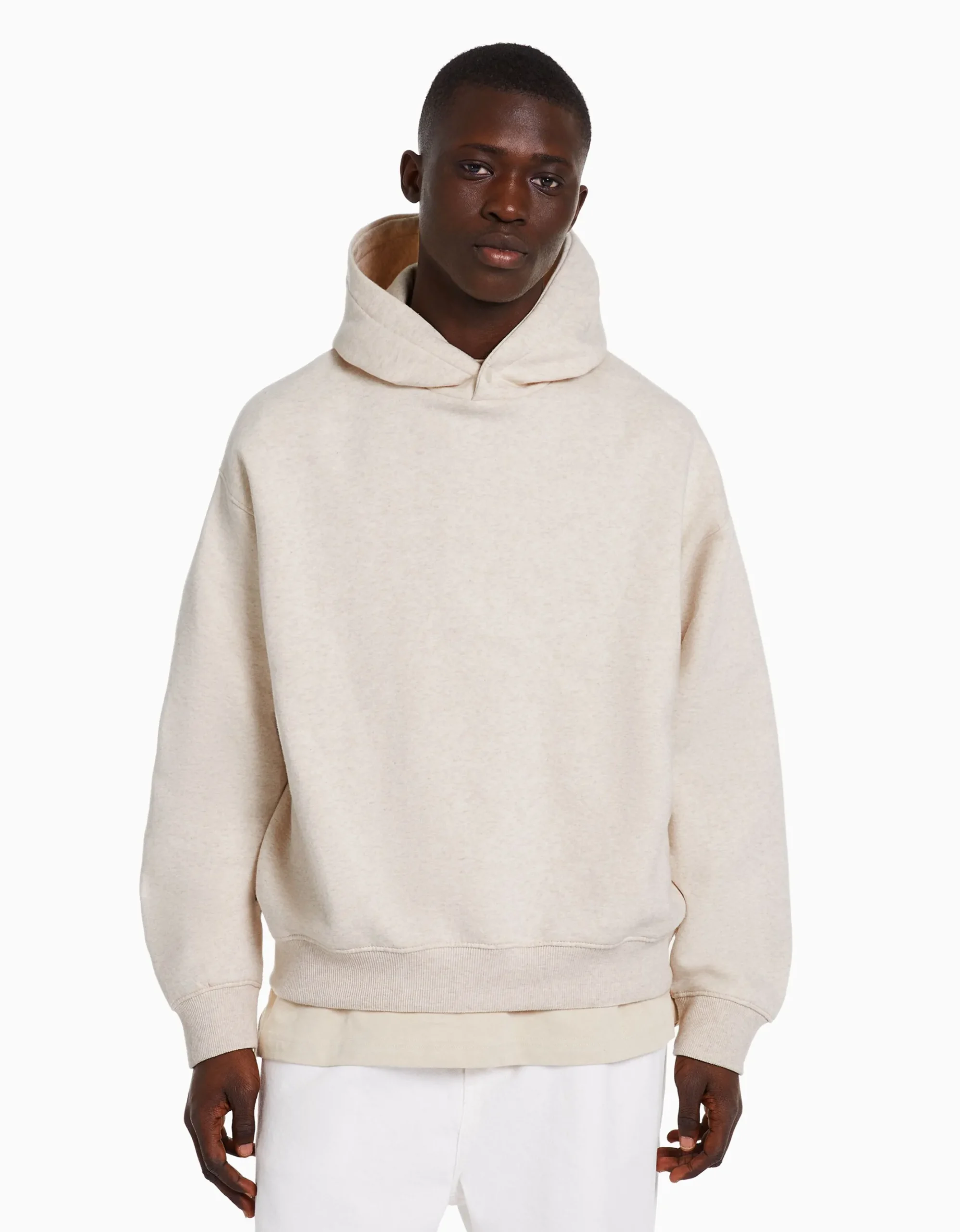 HOMME BERSHKA Sweats*Sweat capuche boxy fit