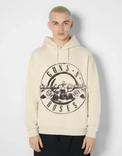 HOMME BERSHKA Sweats*Sweat capuche Guns N’ Roses