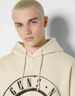 HOMME BERSHKA Sweats*Sweat capuche Guns N’ Roses