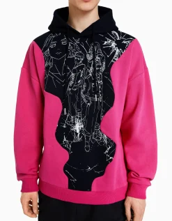 HOMME BERSHKA Collaborations®*Sweat capuche imprimé TOKYO REVENGERS