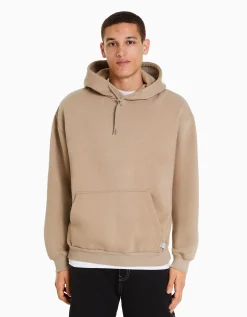 HOMME BERSHKA Survêtement*Sweat capuche oversize