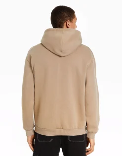 HOMME BERSHKA Survêtement*Sweat capuche oversize