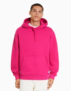 HOMME BERSHKA Sweats*Sweat capuche oversize