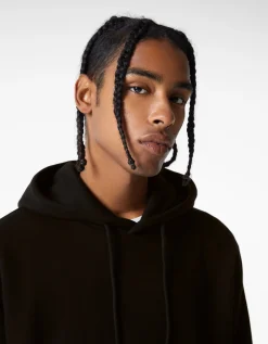 HOMME BERSHKA Vêtements*Sweat capuche oversize