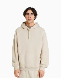 HOMME BERSHKA Vêtements*Sweat capuche oversize