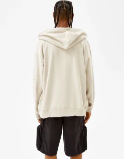 HOMME BERSHKA Sweats et maille*Sweat capuche zippé