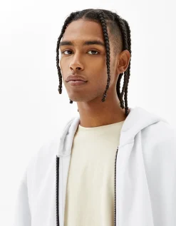HOMME BERSHKA Sweats et maille*Sweat capuche zippé