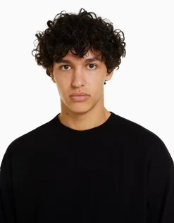 FEMME BERSHKA Special packaging collabs*Sweat col rond