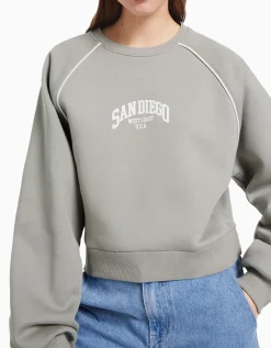 FEMME BERSHKA Sweats*Sweat contraste