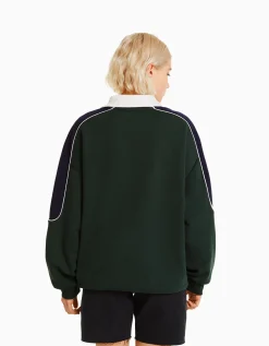 FEMME BERSHKA Vêtements*Sweat imprimé