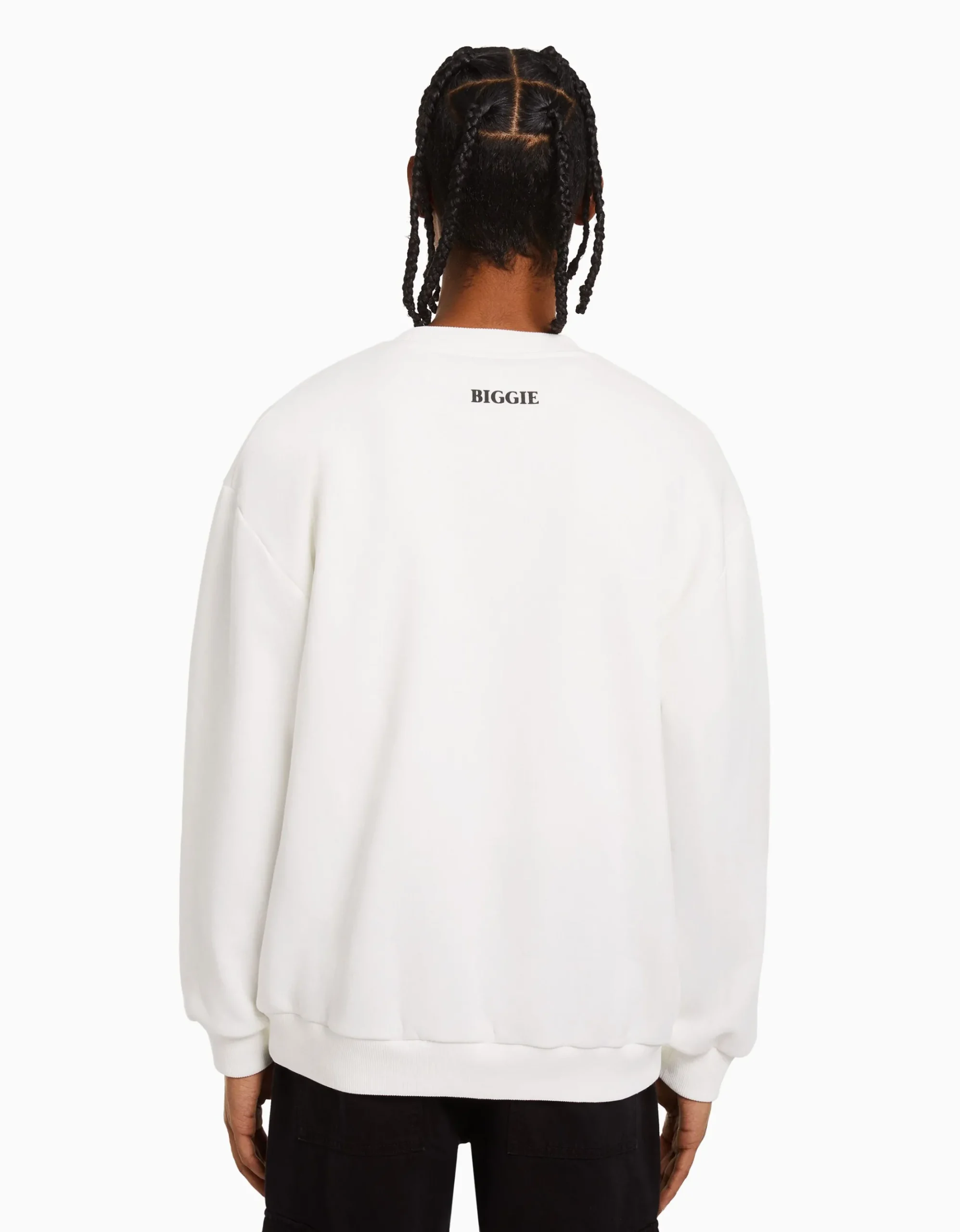 HOMME BERSHKA Sweats*Sweat imprimé The Notorious B.I.G.