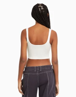 FEMME BERSHKA Tops et corsets*Top bretelles larges