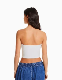 FEMME BERSHKA Vêtements*Top corset bandeau