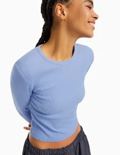 FEMME BERSHKA BSK Teen*Top manches longues bord-côte
