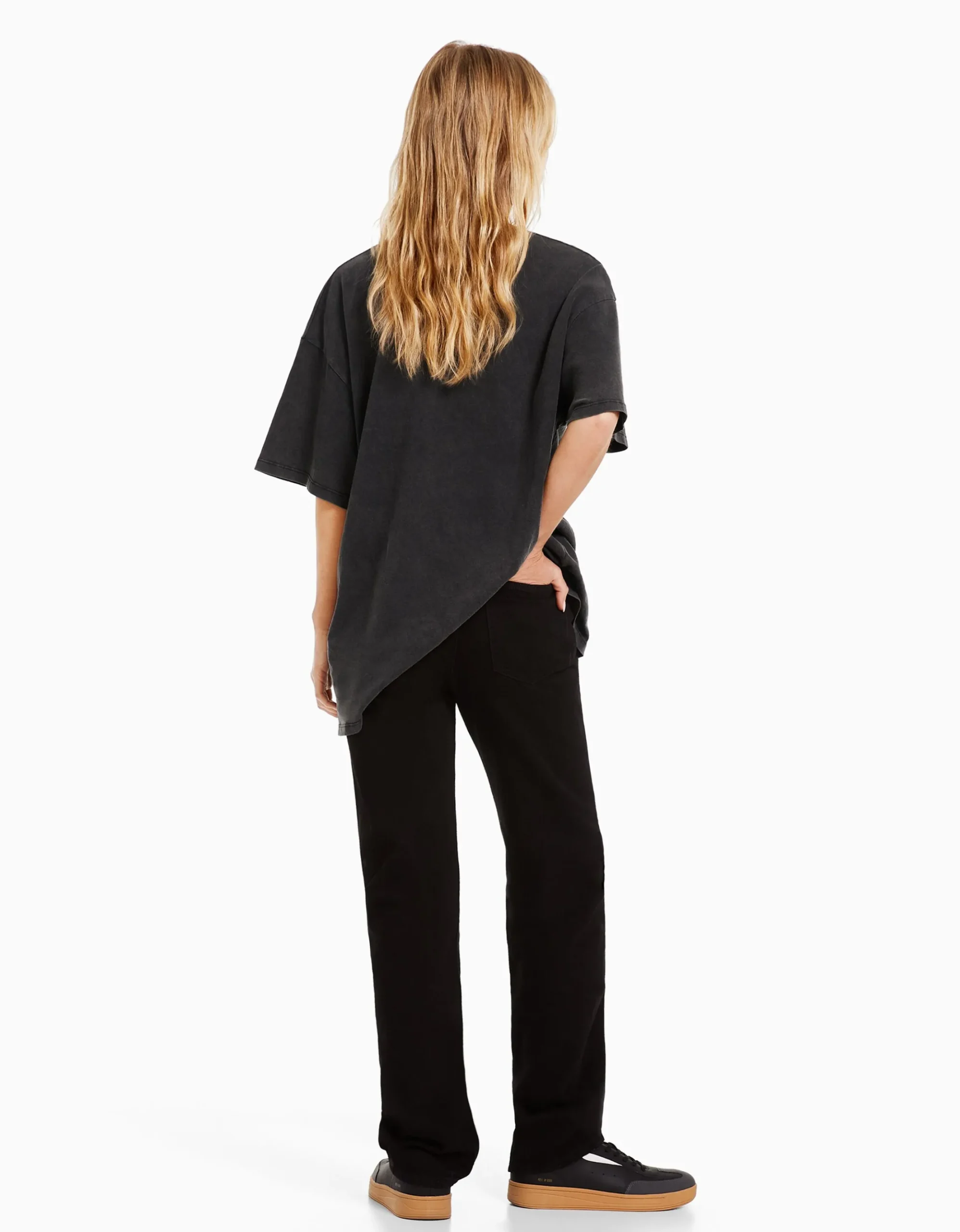 FEMME BERSHKA Tee-shirts*T-shirt manches courtes imprimé