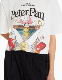 FEMME BERSHKA Cartoons*T-shirt manches courtes imprimé Peter Pan