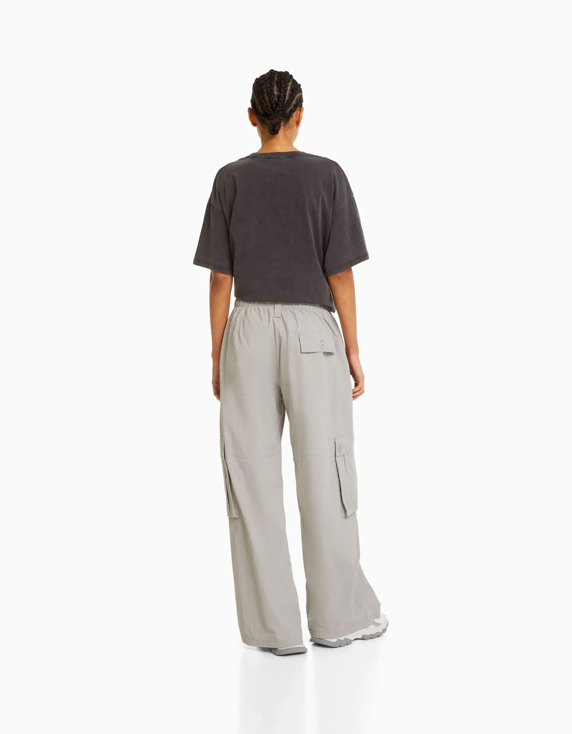 FEMME BERSHKA Vêtements*T-shirt manches courtes imprimé