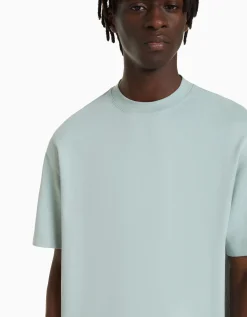 HOMME BERSHKA Tee-shirts*T-shirt manches courtes interlock